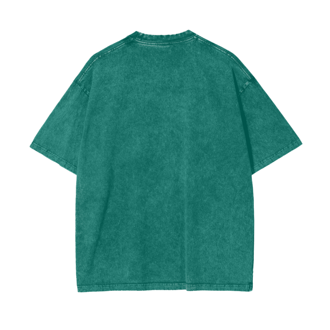 Oversize Snow Washed T-Shirt - Image 5