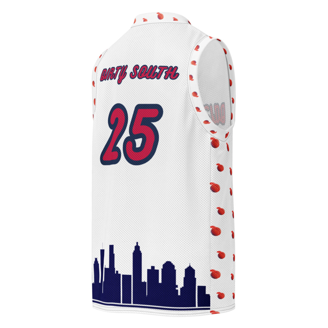 Daily Bread ATL Skyline Premium basketball jersey | Custom name and number - Image 11