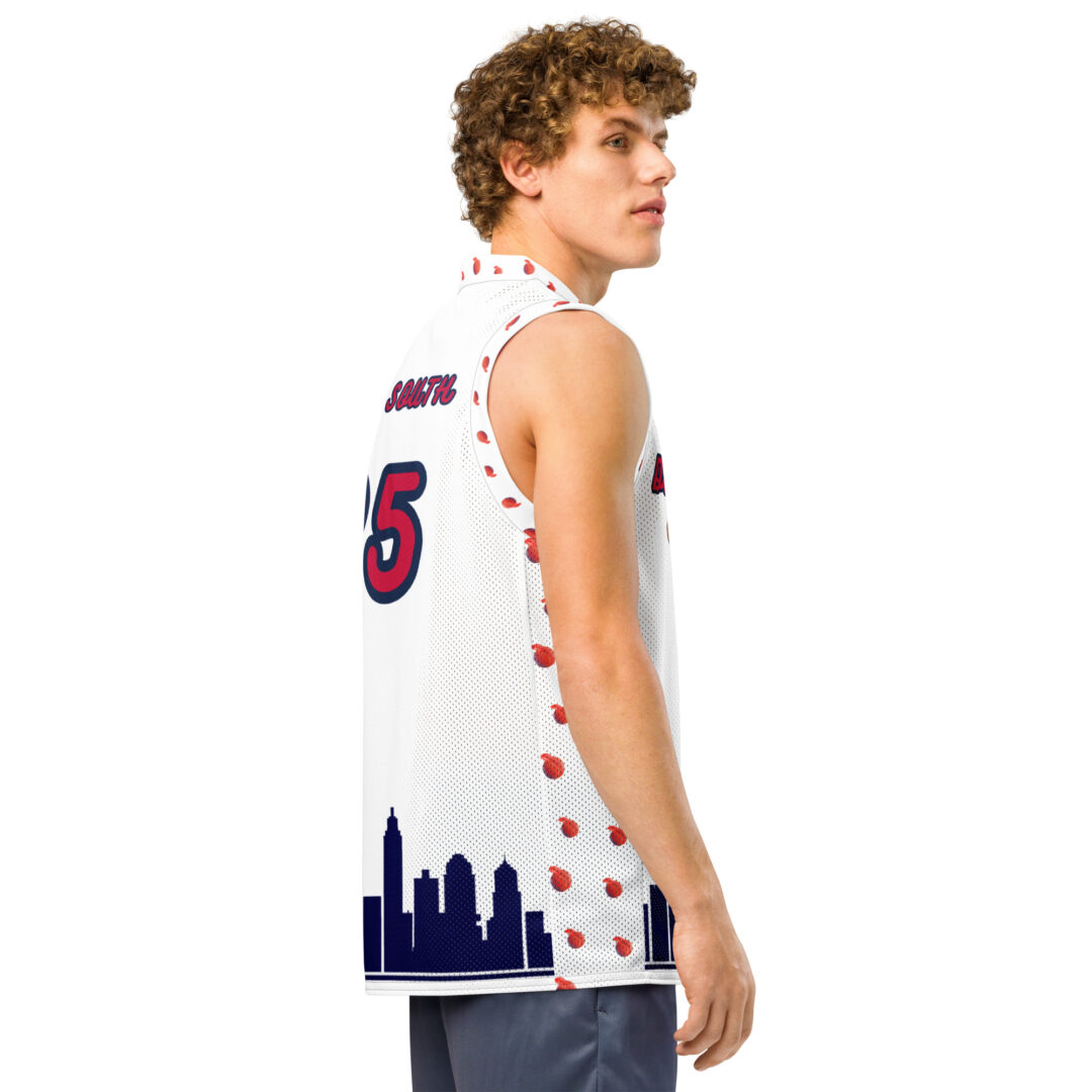 Daily Bread ATL Skyline Premium basketball jersey | Custom name and number - Image 10