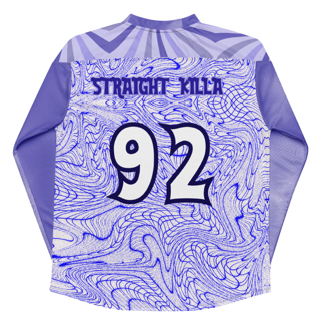 Wonky Willa Purple Candy Lightweight EDM Hockey Jersey - Image 10