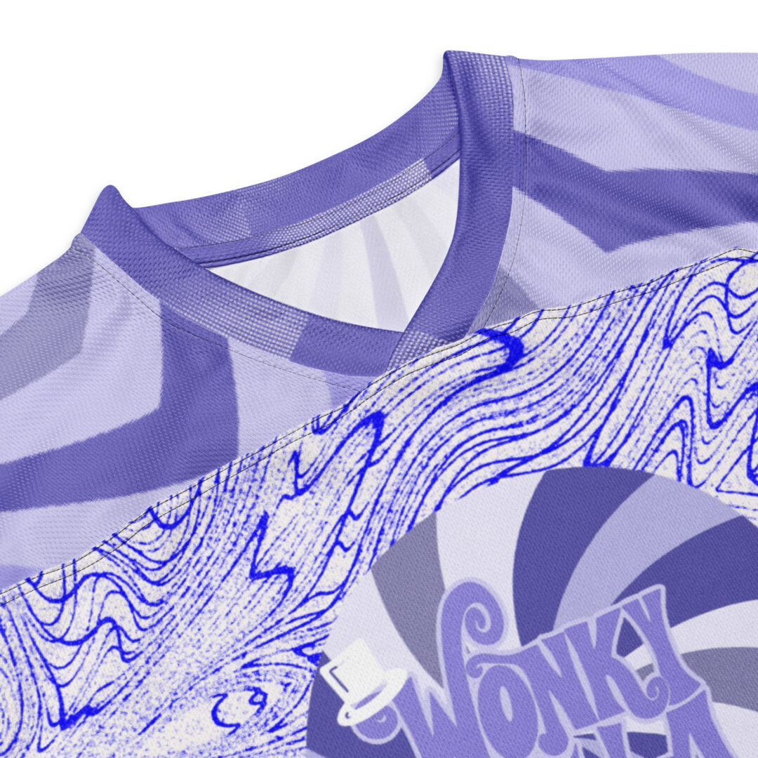 Wonky Willa Purple Candy Lightweight EDM Hockey Jersey - Image 11