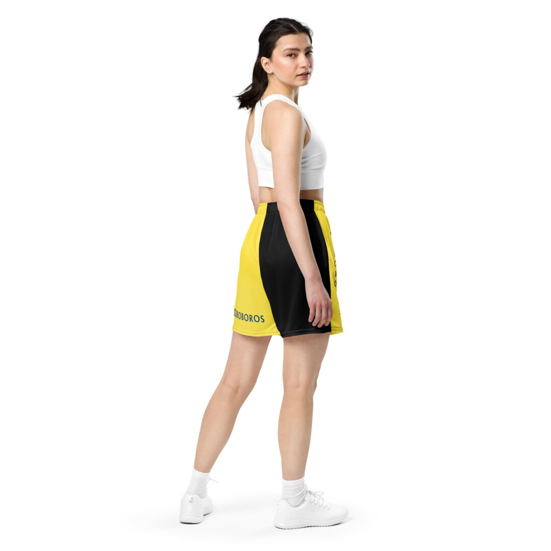 Griz Split Dye Ouroboros Athletic Shorts With Pockets - Image 17