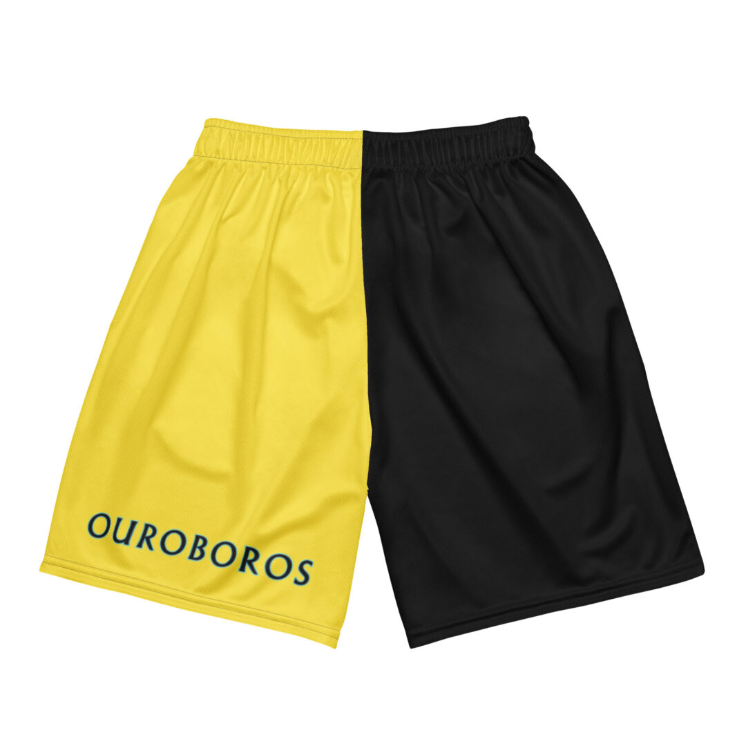 Griz Split Dye Ouroboros Athletic Shorts With Pockets - Image 18