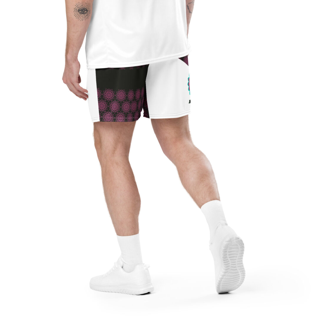 Subtronics Blabk Space Split Athletic Shorts with Pockets - Image 15