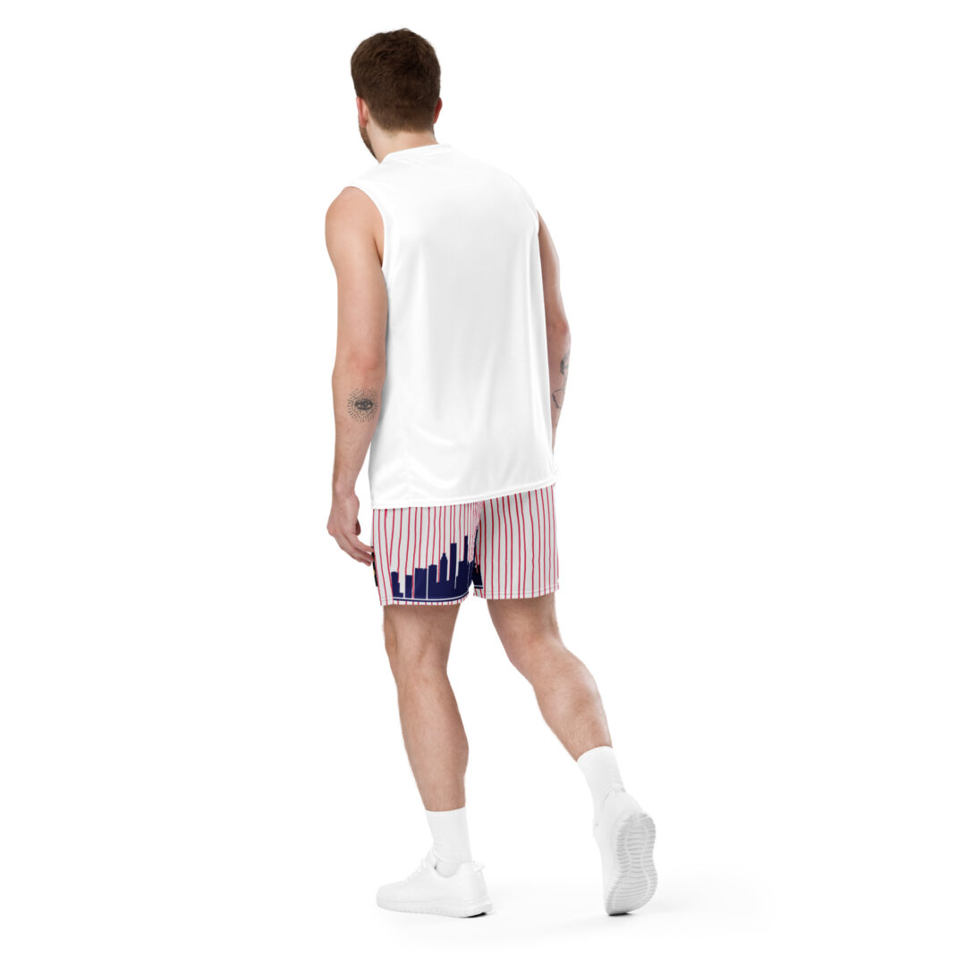 Daily Bread ATL Pinstripe Athletic Shorts - Image 14