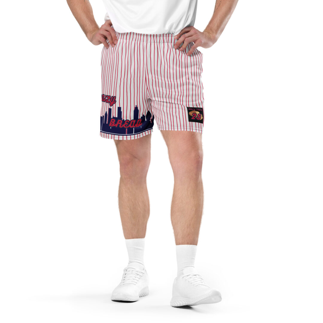 Daily Bread ATL Pinstripe Athletic Shorts - Image 3