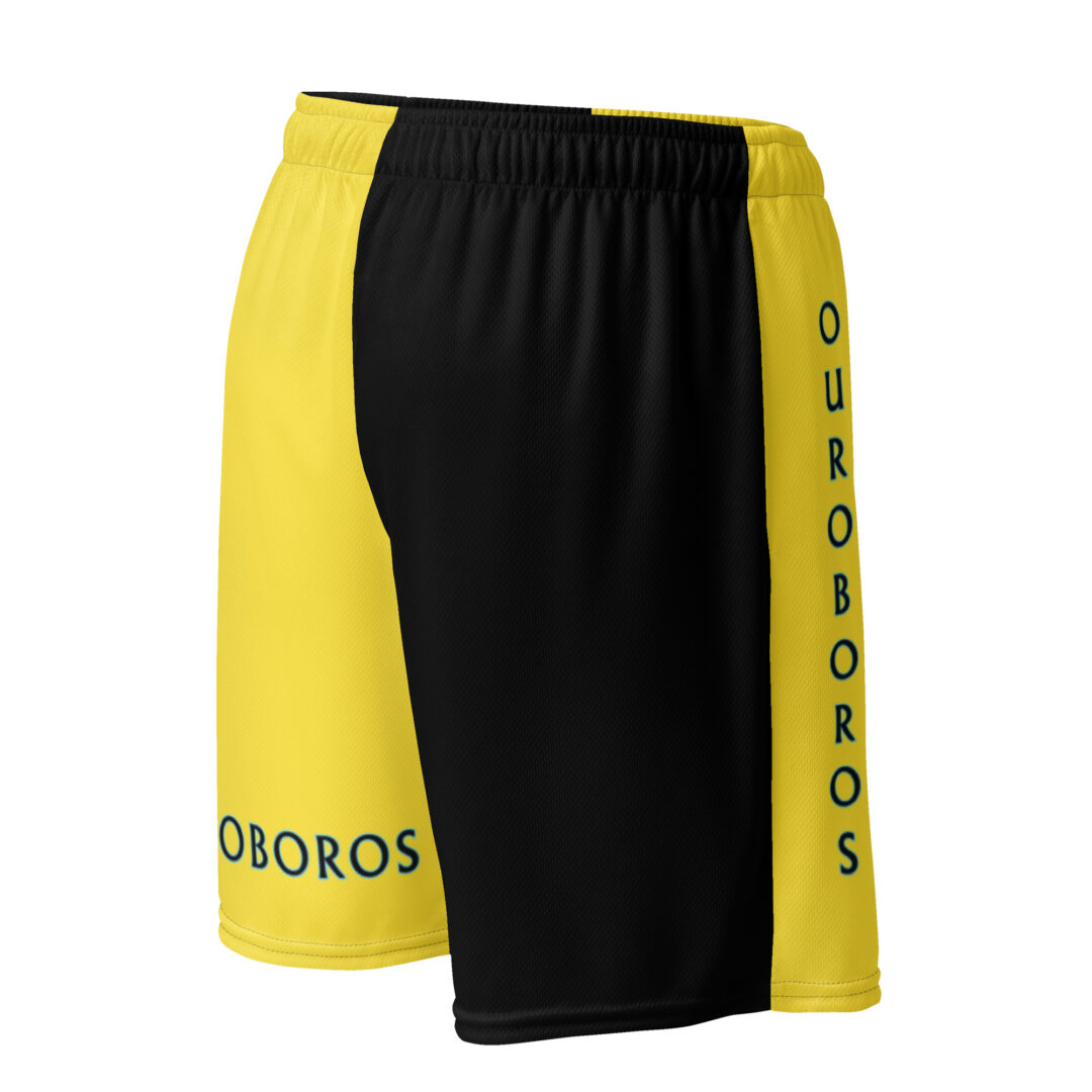 Griz Split Dye Ouroboros Athletic Shorts With Pockets - Image 10