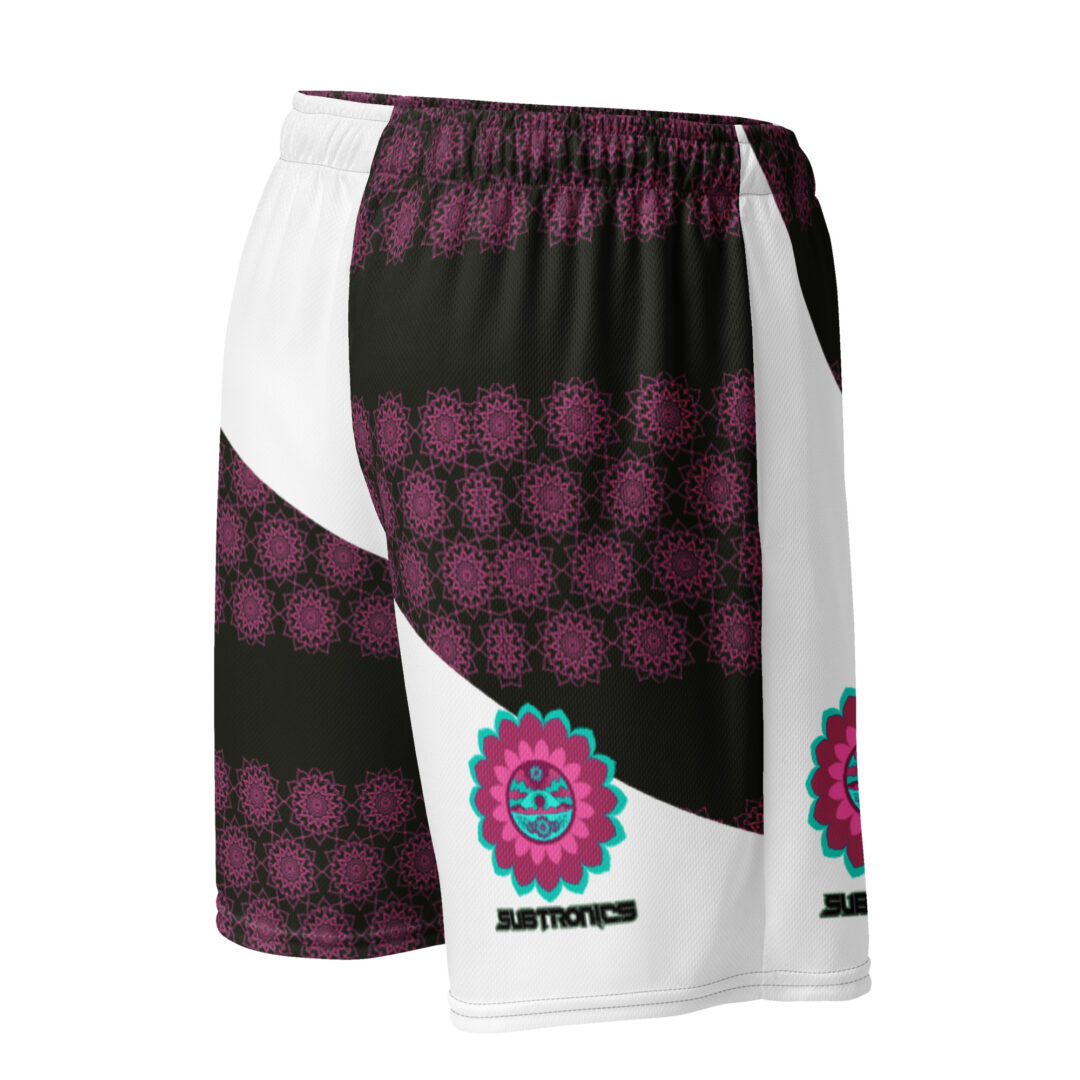 Subtronics Blabk Space Split Athletic Shorts with Pockets - Image 17
