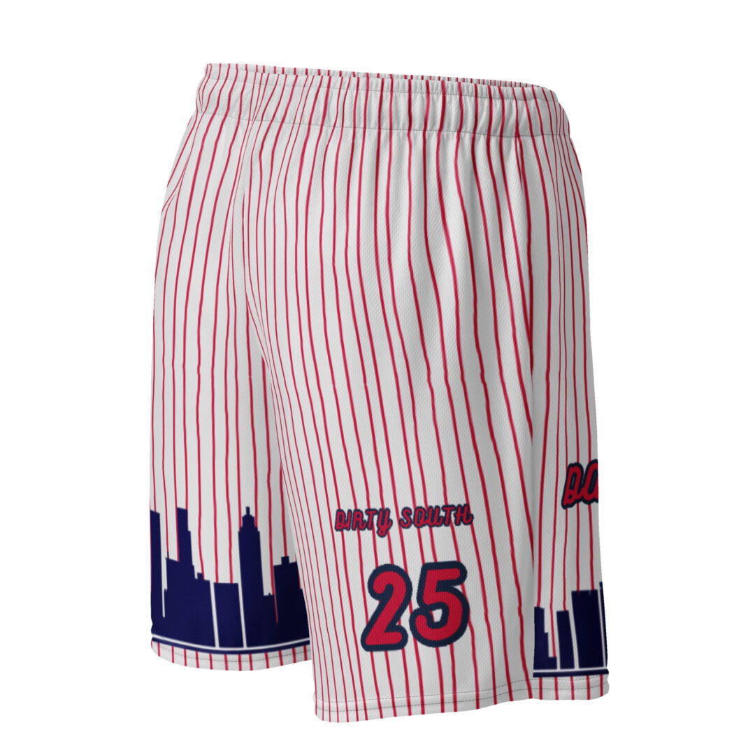 Daily Bread ATL Pinstripe Athletic Shorts - Image 15