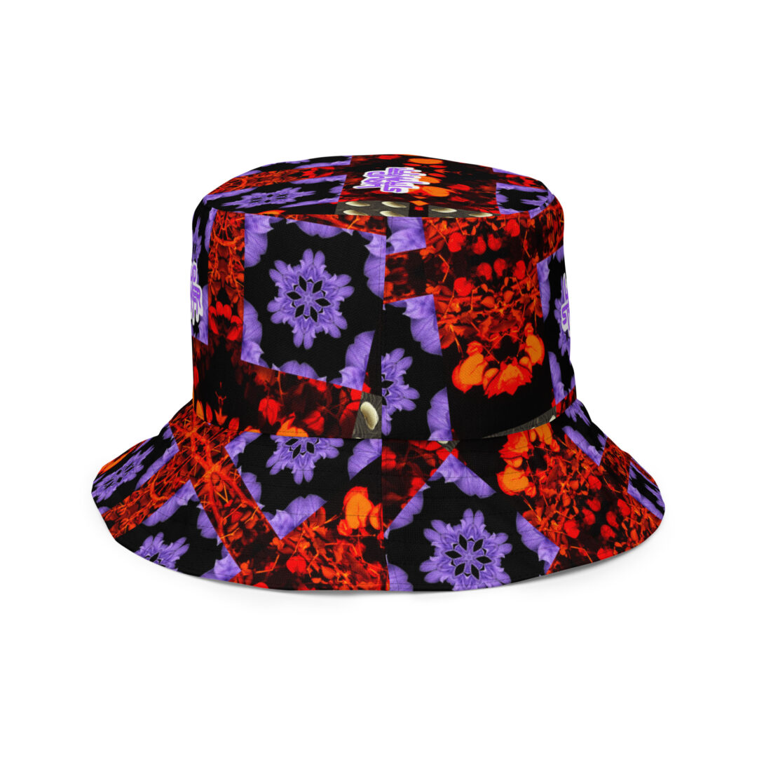 Liquid Stranger Trippy Wizard Reversible Bucket Hat - Image 19
