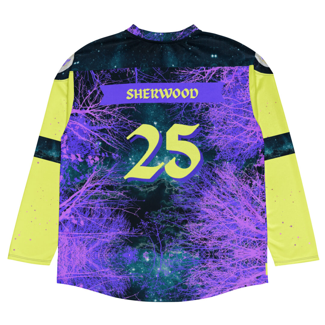 Electric Forest Lightweight Hockey Jersey Custom Name and Number | EDM Fest Rave Fit - Image 3