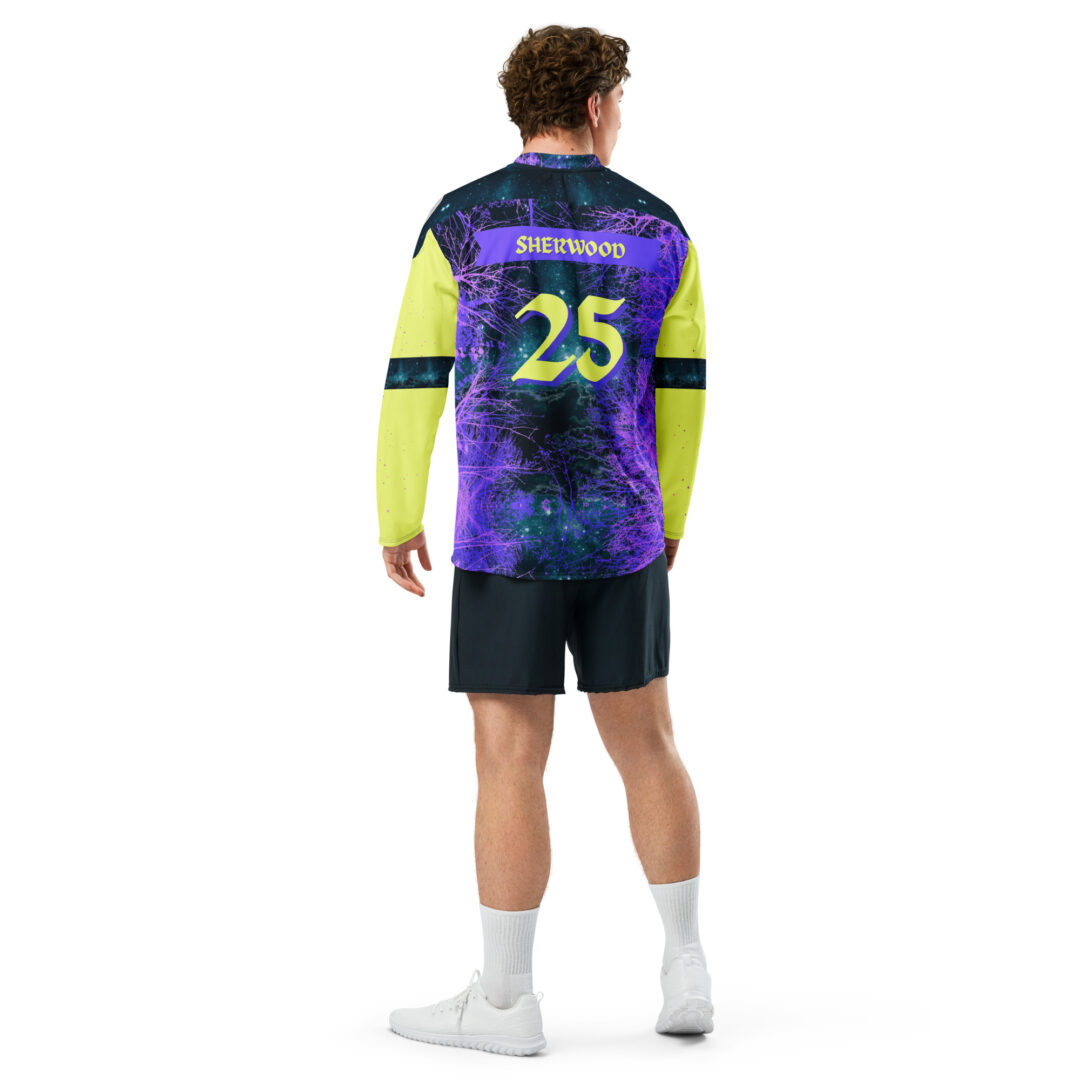 Electric Forest Lightweight Hockey Jersey Custom Name and Number | EDM Fest Rave Fit - Image 5