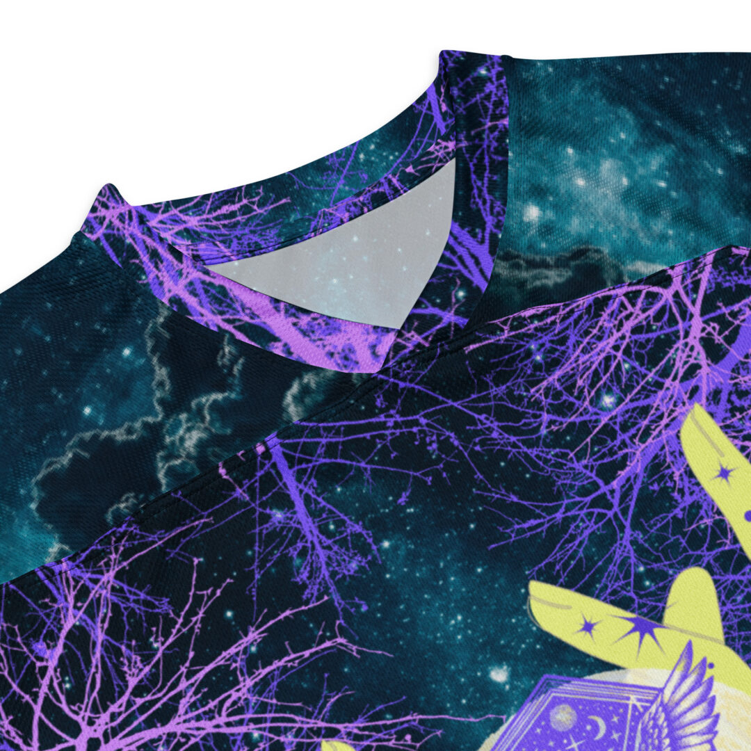 Electric Forest Lightweight Hockey Jersey Custom Name and Number | EDM Fest Rave Fit - Image 14